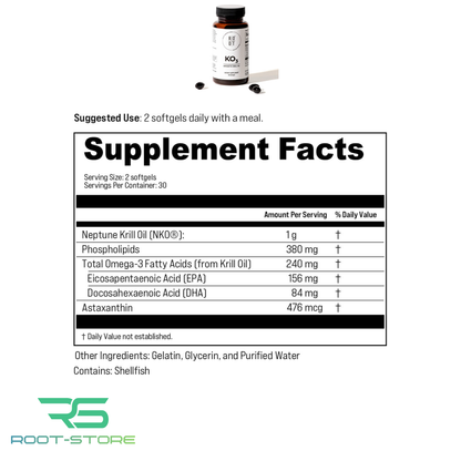 ROOT KO3 Krill Oil - SALE