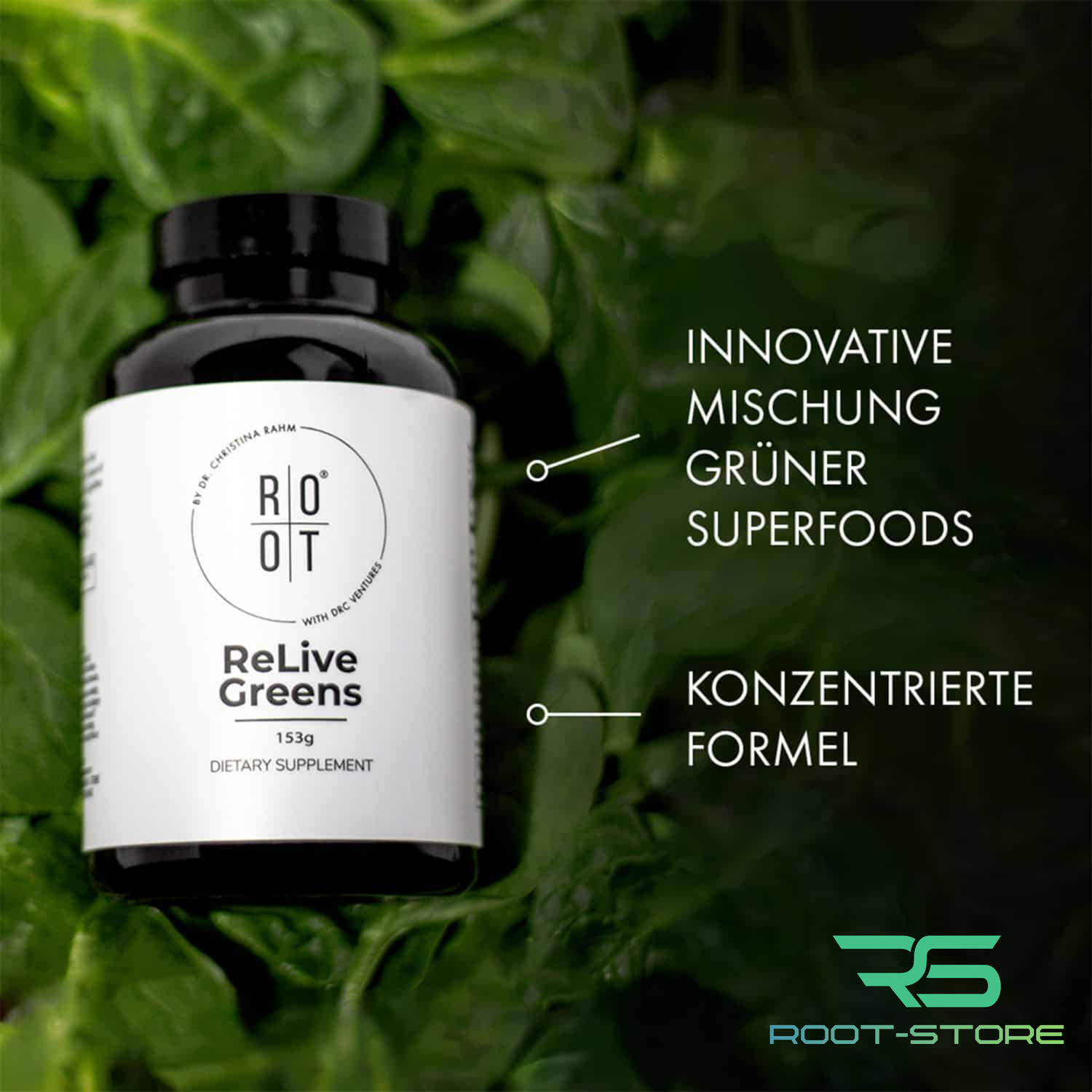 ROOT Dr. Rahm Pack | 1x Clean Slate | 1x Zero-In | 2x Restore | 1x Relive Greens