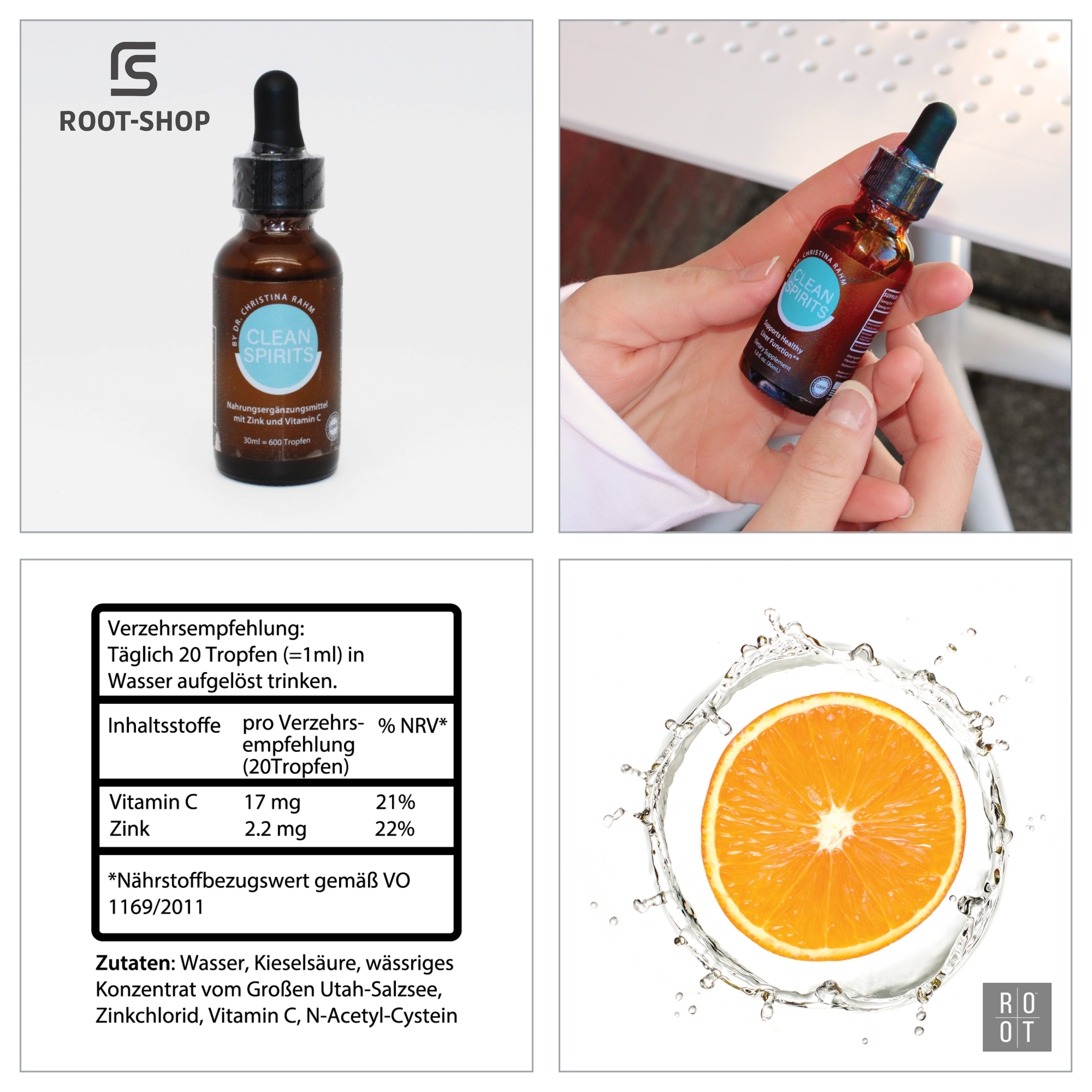 ROOT CLEAN SPIRIT - SALE